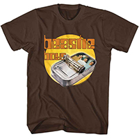 Beastie Boys- Hello Nasty Sardine Can on a brown shirt