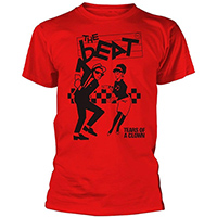 English Beat (The Beat)- Tears Of A Clown on a red shirt