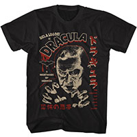 Dracula- Bela Lugosi Is Dracula (Japanese Design) on a black shirt