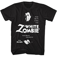 White Zombie- He Captured Her Soul on a black shirt