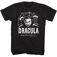 Dracula- Web Pic on a black shirt