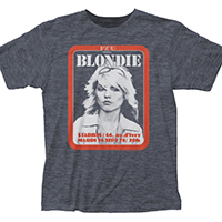 Blondie- Stadium Flyer on a heather navy shirt (Sale price!)