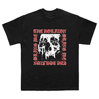 Bring Me The Horizon- Skull on a black shirt