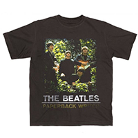 Beatles- Paperback Writer on a black shirt