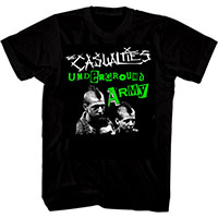 Casualties- Underground Army on a black shirt
