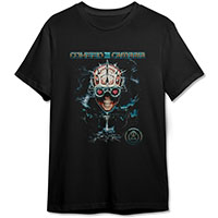 Coheed And Cambria- Space Sonny on a black shirt