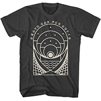 Death Cab For Cutie- Geometric Design on a smoke shirt