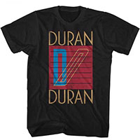 Duran Duran- Logo on a black shirt