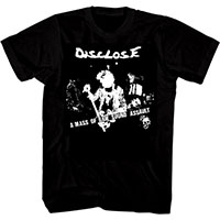 Disclose- A Mass Of Raw Sound Assault on a black shirt