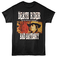 Death Rider In The House Of Vampires- Bad Bathory (Glenn Danzig) on a black shirt