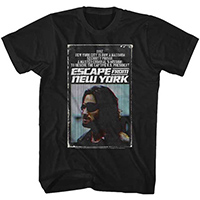 Escape From New York- Snake Cover on a black shirt