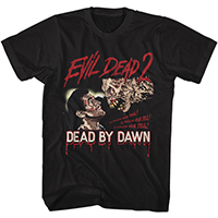 Evil Dead 2- I'll Swallow Your Soul on a black shirt