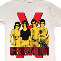 Generation X- Band Pic on a white shirt (Sale price!)