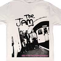 Jam- Down In The Tube Station At Midnight on a white shirt
