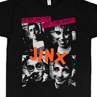 Peter And The Test Tube Babies- The Jinx on a black shirt (Sale price!)