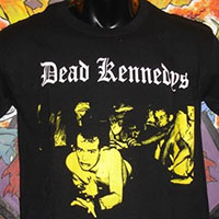 Dead Kennedys- Live Pic on a black shirt