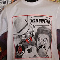 Dead Kennedys- Halloween on a white shirt