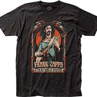 Frank Zappa- Illustration on a black shirt (Sale price!)