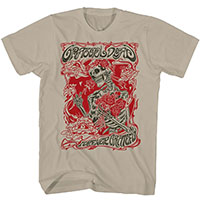 Grateful Dead- Forever Grateful on a natural shirt 