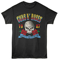 Guns N Roses- 1987 on a smoke shirt