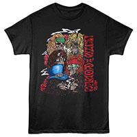Guns N Roses- Vintage Skulls on a black shirt