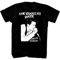 Government Issue- Sheer Terror on a black shirt