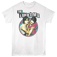 Libertines- Circle Pic on a white shirt