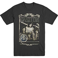 Led Zeppelin- 1969 Band Pic on a charcoal shirt