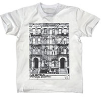 Led Zeppelin- Physical Graffiti on a white shirt