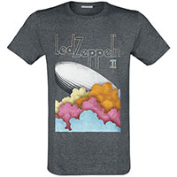 Led Zeppelin- II (Zeppelin) on a heather grey shirt