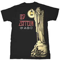 Led Zeppelin- Hermit on a black shirt