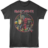 Iron Maiden- Bring Your Daughter To The Slaughter on a smoke shirt