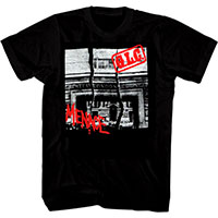 Menace- GLC on a black shirt