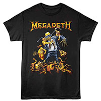 Megadeth- Vic Goes To Hell on a black shirt