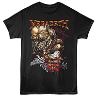 Megadeth- Peace Sells (Vic & Dove) on a black shirt