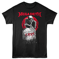 Megadeth- Forever on a black shirt