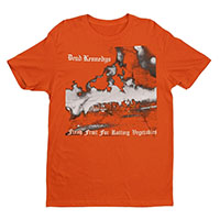 Dead Kennedys- Fresh Fruit For Rotting Vegetables on an orange shirt