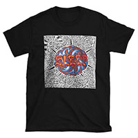 Sleep- Logo on a black shirt