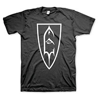 Emperor- Shield on a black shirt