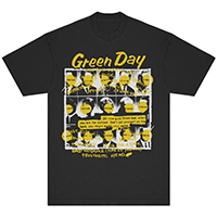 Green Day- Nimrod on a black shirt