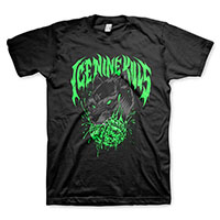 Ice Nine Kills- Wolf on a black shirt