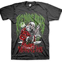 Ice Nine Kills- Merry Axe-Mas on a black shirt