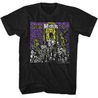 Misfits- Earth AD Cover on a black shirt
