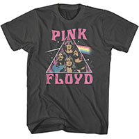Pink Floyd- Dark Side Space Band Pic on a charcoal shirt