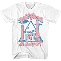 Pink Floyd- Animals In Concert 1977 on a white shirt