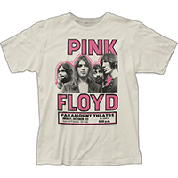 Pink Floyd- Show Poster on a natural shirt (Sale price!)