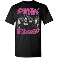 Pink Floyd- Vintage Band Pic on a black shirt