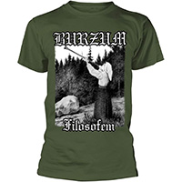Burzum- Filosofem on an olive shirt