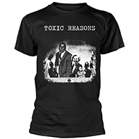 Toxic Reasons- Kill By Remote Control on a black shirt