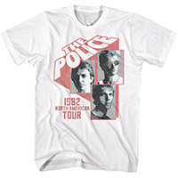 Police- 1982 North American Tour on a white shirt
